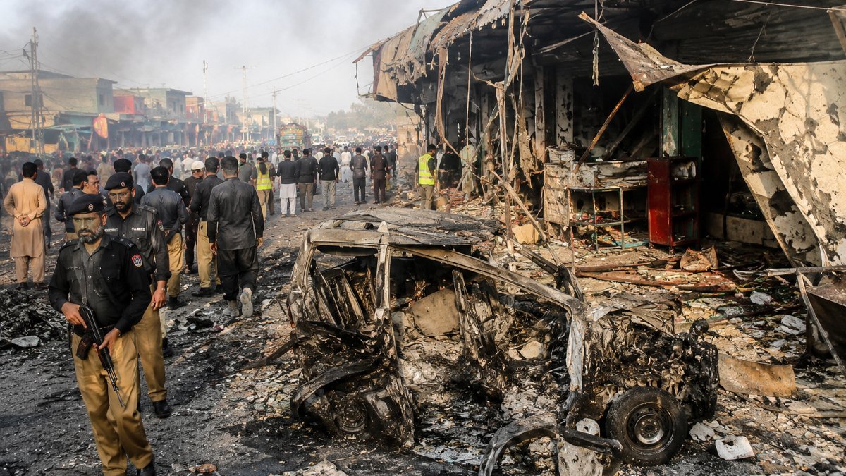 Suicide Blast in Pakistan Kills 8, Dozens Injured in Busy Market Area