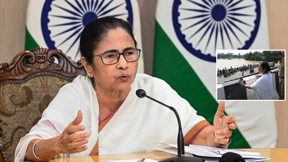 West Bengal Flood-Like Situation 'Man-Made' Due to DVC Water Release: Mamata Banerjee