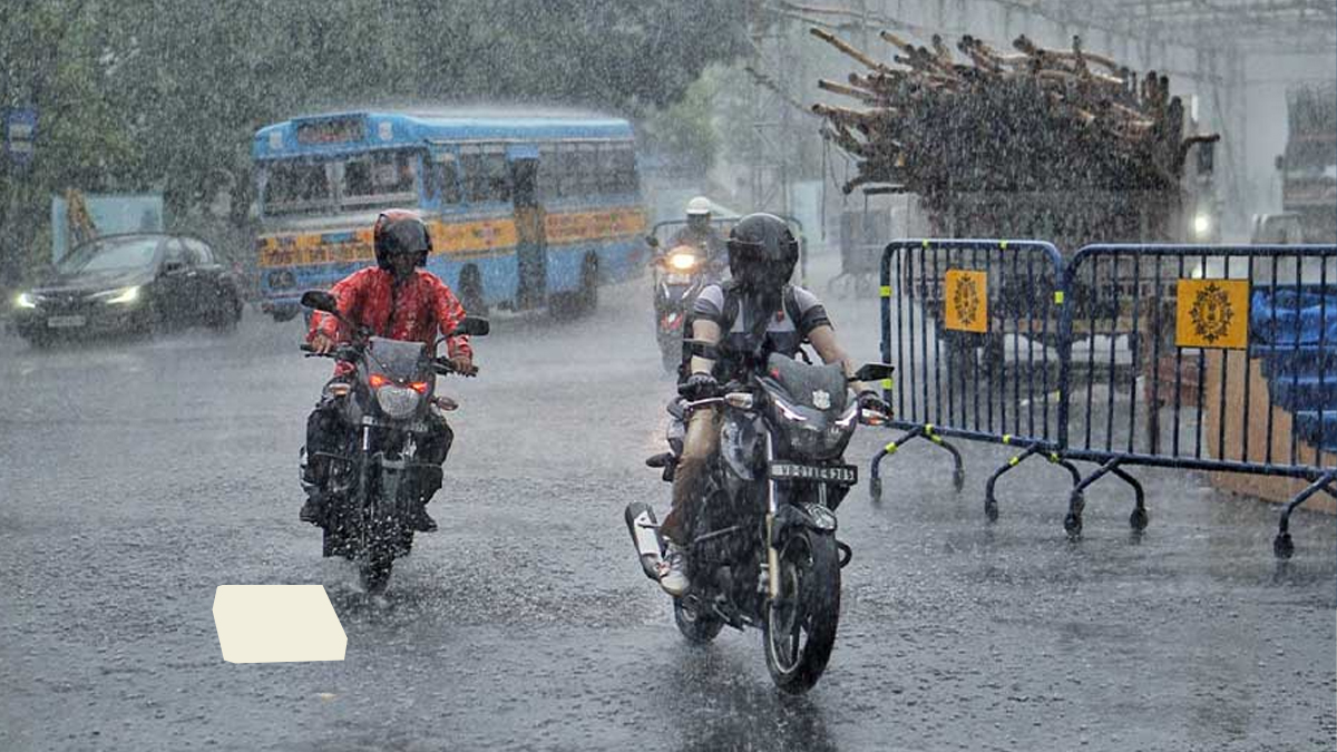 Heavy Rainfall Disrupts Life in Southern Bengal, Including Kolkata, Due to Deep Depression