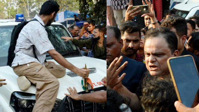 Raf in jadavpur Jadavpur University: SFI Demands Education Minister’s Resignation, TMC Holds Counter-Protest