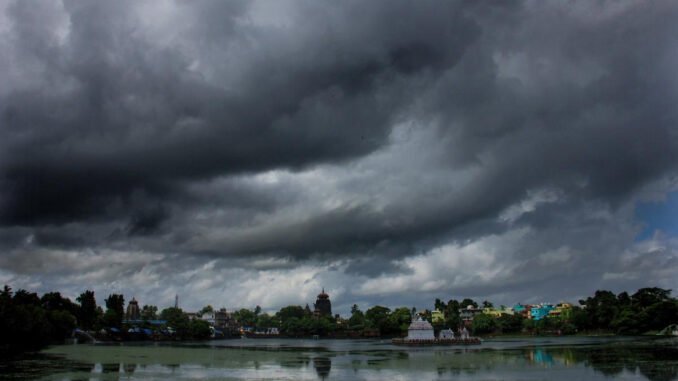 Kolkata and South Bengal are likely to experience thunderstorms, lightning, and gusty winds until Tuesday, while five districts may face storms with wind speeds reaching up to 70 km/h.
