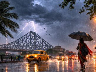 Low-Pressure Circulation Over Bangladesh May Trigger Rain and Gusty Winds Across Bengal