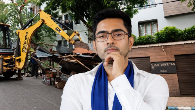 Bulldozer May Reach Abhishek Banerjee’s ‘Shantiniketan’ as Kolkata Civic Body Issues Notice