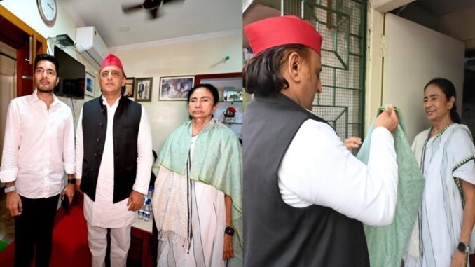 Akhilesh Yadav Alleges ‘Mafia-Run Polls’ in Bengal After Meeting Mamata