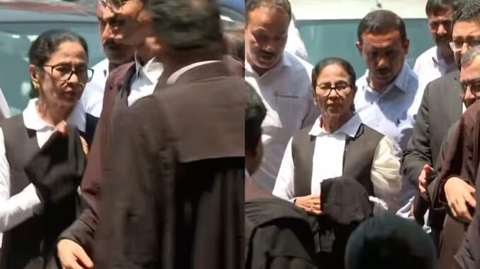 Mamata Banerjee Appears as Lawyer in Calcutta High Court Over Post-Poll Violence Case