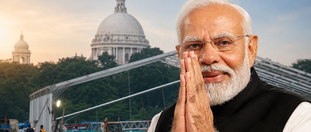 PM Modi Visit: Kolkata Imposes Traffic Curbs, Goods Vehicles Banned for 16 Hours