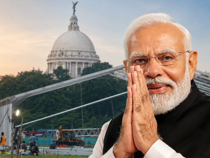 PM Modi Visit: Kolkata Imposes Traffic Curbs, Goods Vehicles Banned for 16 Hours