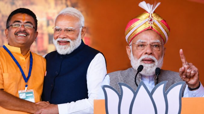 From 3 MLAs to 200+: Modi Showcases BJP’s Bengal Surge in Bengaluru