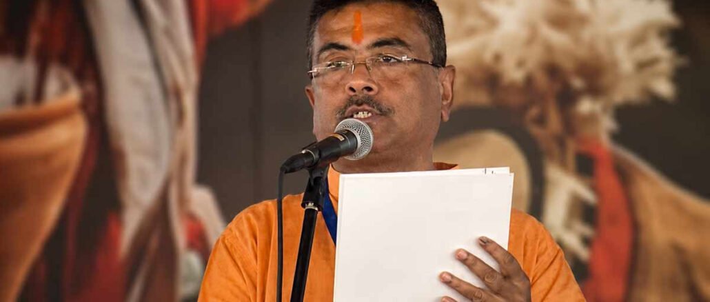 Suvendu Takes Oath as Bengal’s First BJP CM, Five Ministers Sworn In