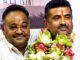 Suvendu Visits Samik’s Home, Duo Head to BJP HQ Ahead of Key Bengal Meetings