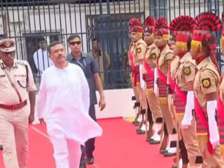 CM Suvendu Adhikari Receives Grand Guard of Honour at Nabanna Before First Cabinet Meet
