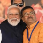 Historic Moment at Brigade: Modi Hugs Suvendu After Oath, Shah & Yogi Join In