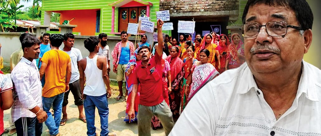 Villagers Lay Siege to TMC Leader’s House Over ‘Cut Money’ Claims as Arrest Speculation Grows Around Udayan Guha