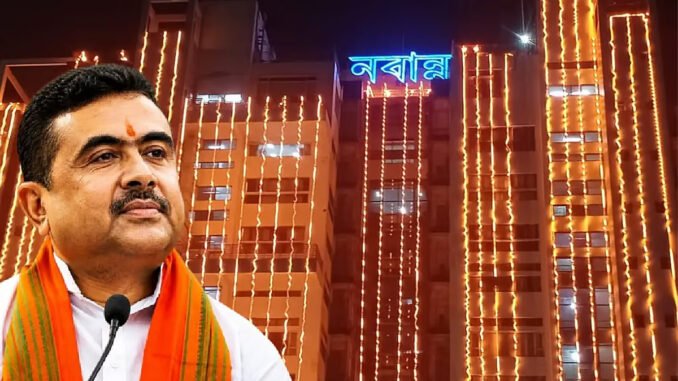Saffron-Lit Nabanna Signals Shift as CM Suvendu Begins First Workday