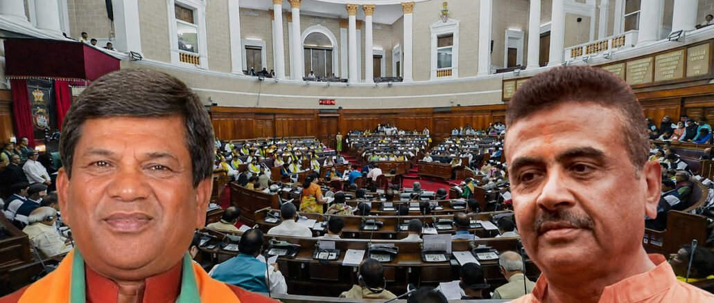 Bengal Assembly Opens With ‘Vande Mataram’, Descends Into Slogan War Before Speaker Election